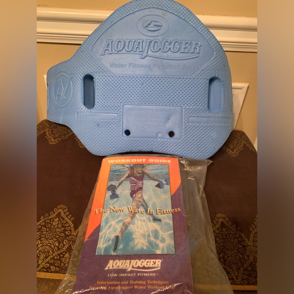 AquaJogger Active Belt & AquaJogger Footgear FX Vintage New In Original Package!